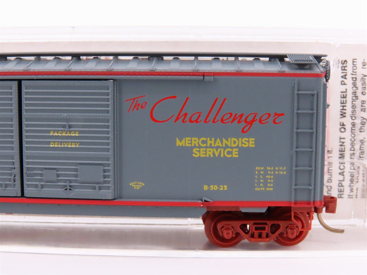 N Scale Micro-Trains MTL 23230 UP Union Pacific &quot;Challenger&quot; 40&#39; Box Car #9147