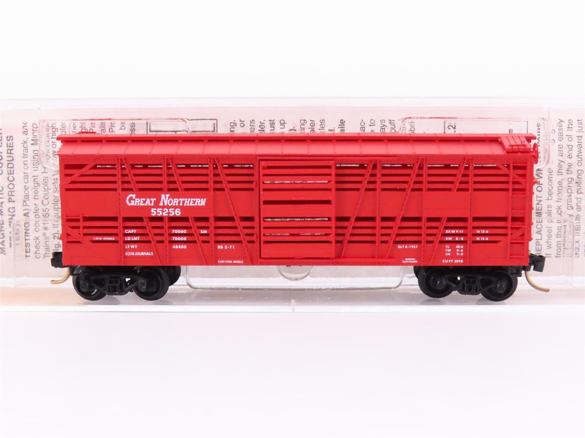 N Scale Micro-Trains MTL 35020 GN Great Northern 40&#39; Despatch Stock Car #55256