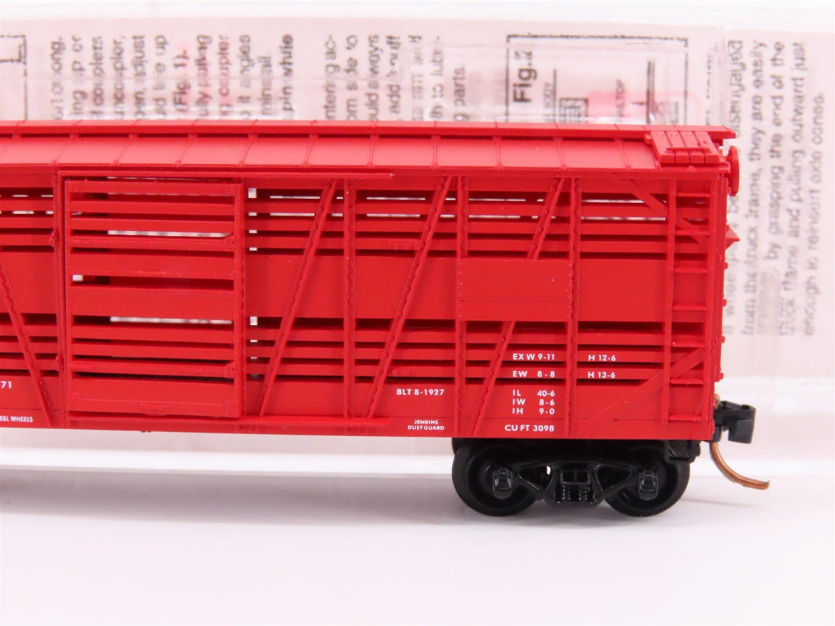 N Scale Micro-Trains MTL 35020 GN Great Northern 40&#39; Despatch Stock Car #55256