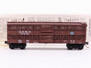 N Scale Micro-Trains MTL 35080 ATSF Santa Fe 40' Despatch Stock Car #50648