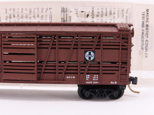 N Scale Micro-Trains MTL 35080 ATSF Santa Fe 40' Despatch Stock Car #50648