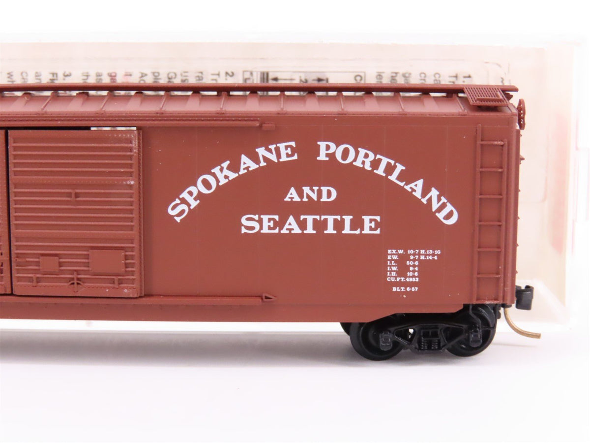 N Scale Micro-Trains 34210 SP&amp;S Spokane Portland &amp; Seattle 50&#39; Box Car #14339