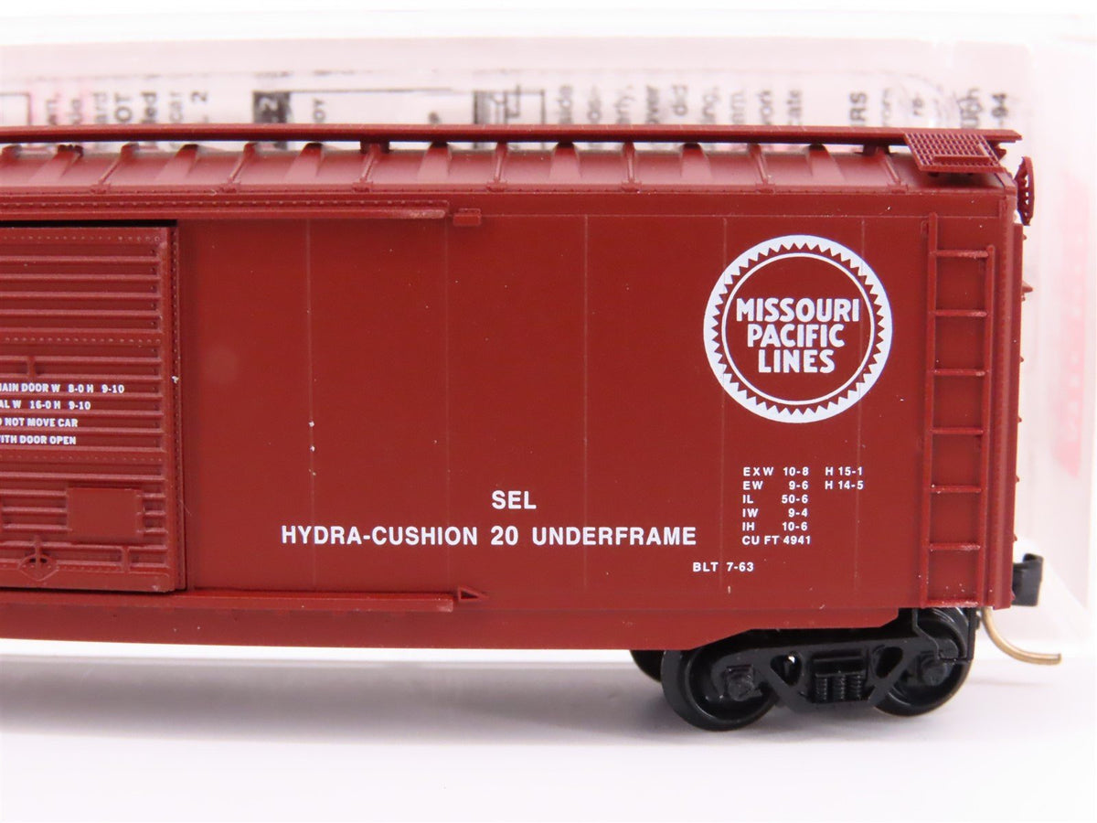 N Micro-Trains 34190 MP Missouri Pacific Lines 50&#39; Double Door Box Car #90277