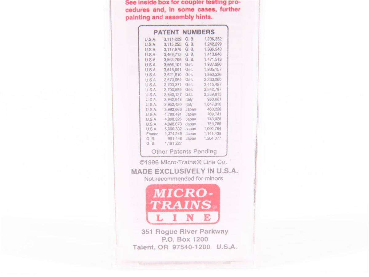 N Micro-Trains 34190 MP Missouri Pacific Lines 50&#39; Double Door Box Car #90277