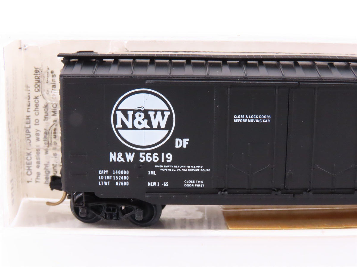 N Scale Micro-Trains MTL 36020 NW Norfolk &amp; Western 50&#39; Box Car #56619