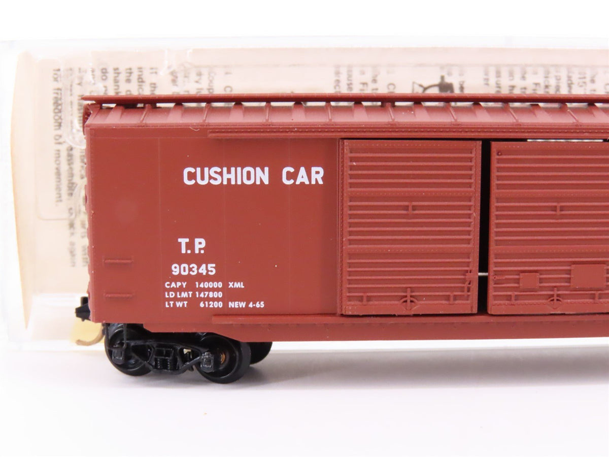 N Kadee Micro-Trains MTL 34180 TP Texas &amp; Pacific 50&#39; Double Door Box Car #9034