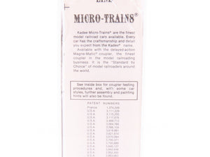N Kadee Micro-Trains MTL 34180 TP Texas & Pacific 50' Double Door Box Car #9034