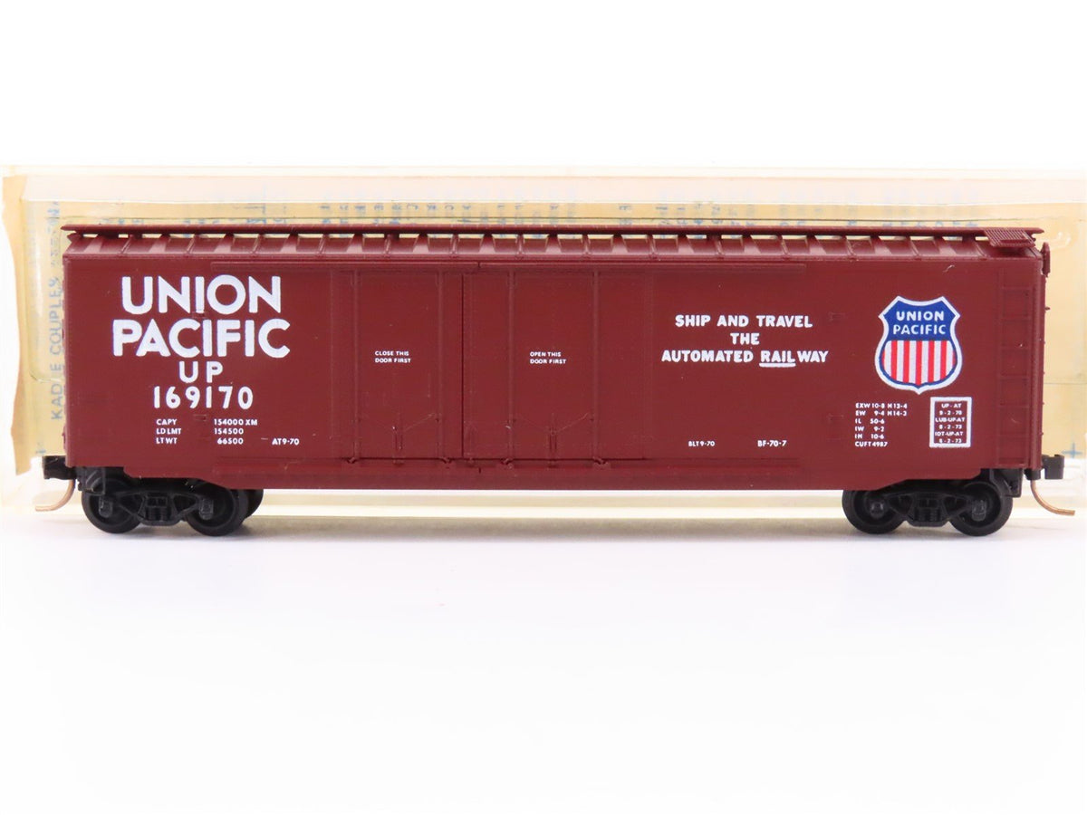 N Kadee Micro-Trains MTL 36084 UP Union Pacific 50&#39; Box Car #169170 - Blue Label