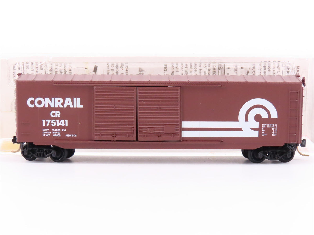 N Kadee Micro-Trains MTL 37010 CR Conrail 50&#39; Double Door Box Car #175141