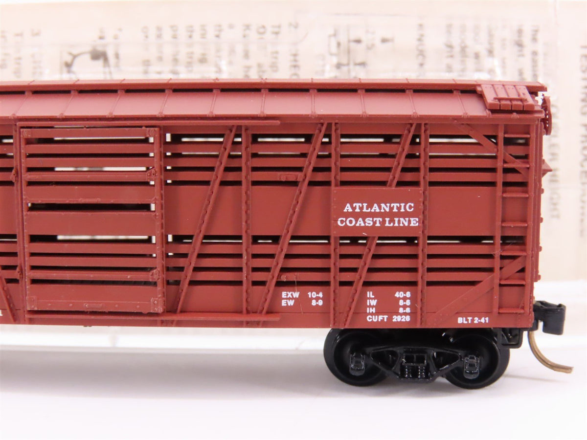 N Kadee Micro-Trains MTL 35100 ACL Atlantic Coast Line 40&#39; Stock Car #140420