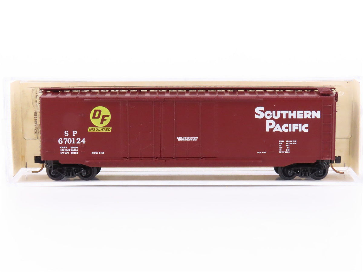 N Scale Kadee Micro-Trains MTL 36040 SP Southern Pacific 50&#39; Box Car #670124