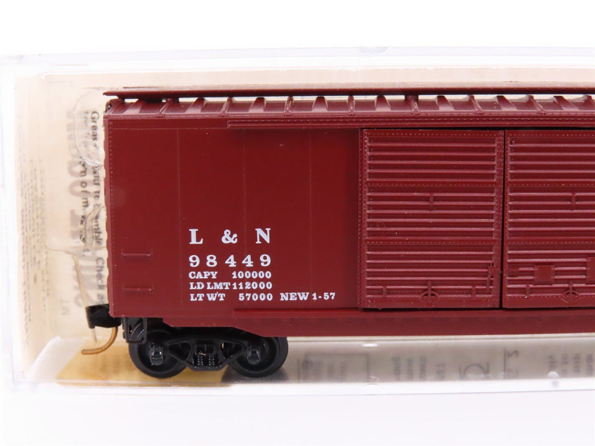 N Scale Kadee Micro-Trains MTL 34100 L&amp;N &quot;Old Reliable&quot; 50&#39; Box Car #98449