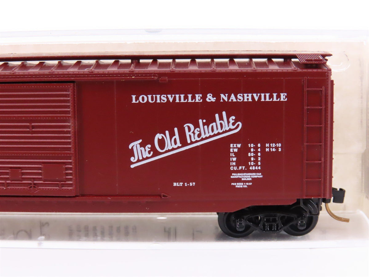 N Scale Kadee Micro-Trains MTL 34100 L&amp;N &quot;Old Reliable&quot; 50&#39; Box Car #98449