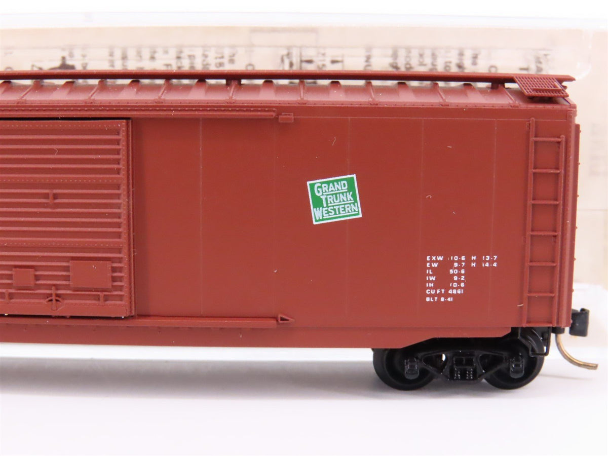 N Kadee Micro-Trains MTL 34170 GTW Grand Trunk Western 50&#39; Box Car #591450