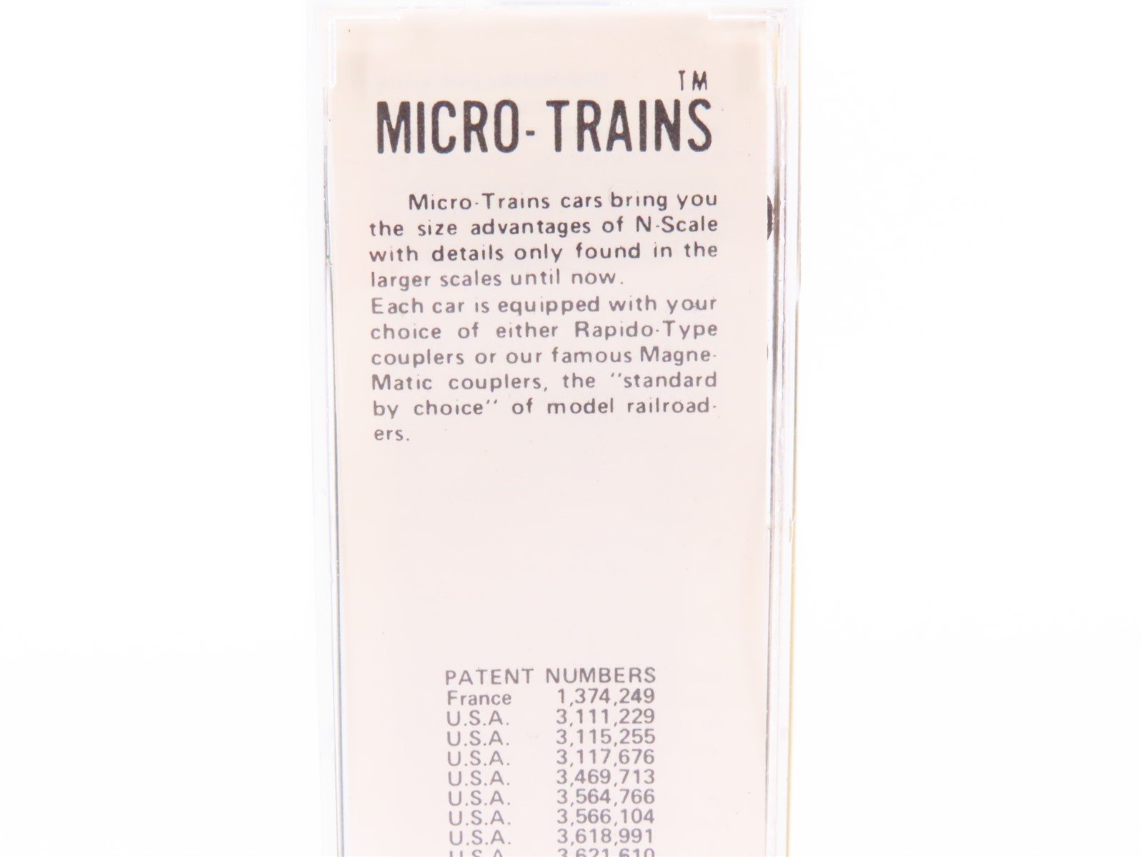 N Scale Kadee Micro-Trains MTL 32010 EFCX Evergreen 50' Plug Door Box Car #2852