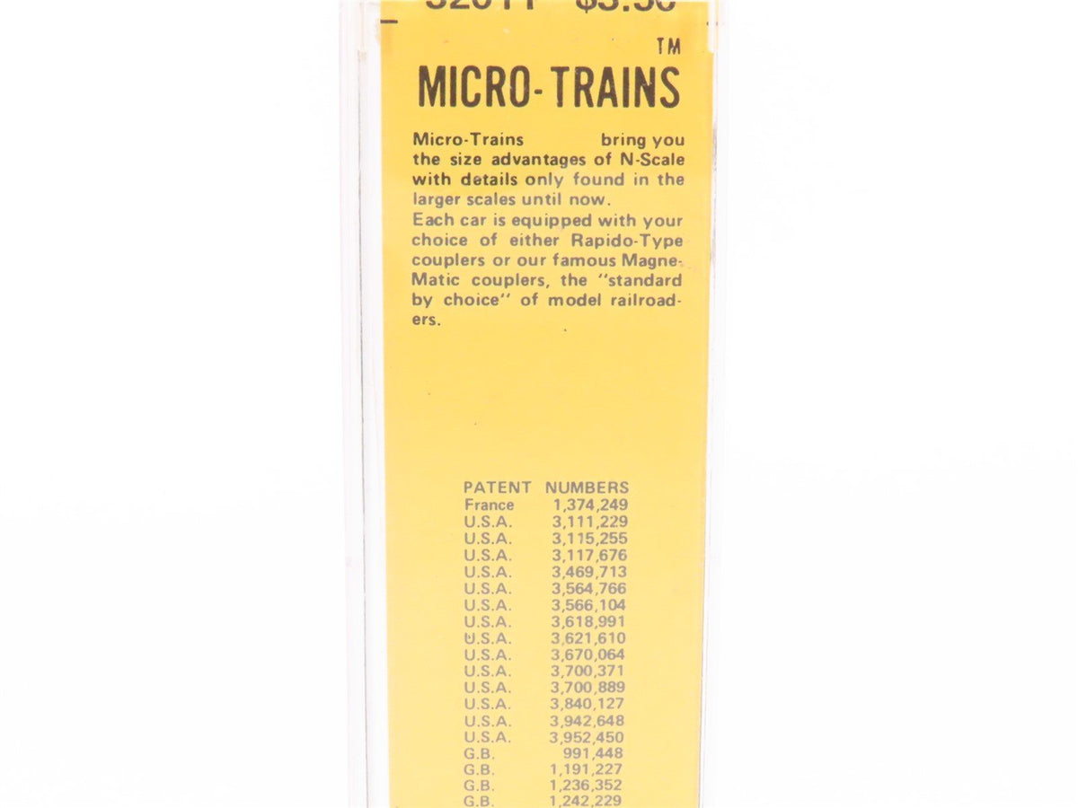 N Scale Kadee Micro-Trains MTL 32011 EFCX Evergreen 50&#39; Plug Door Box Car #2852