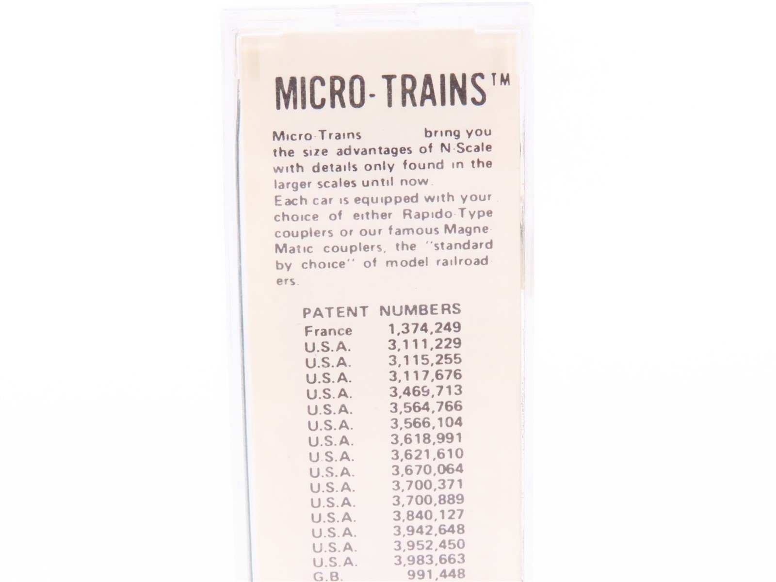 N Kadee Micro-Trains MTL 36010 USLX Tropicana Orange Juice 50' Box Car #13083