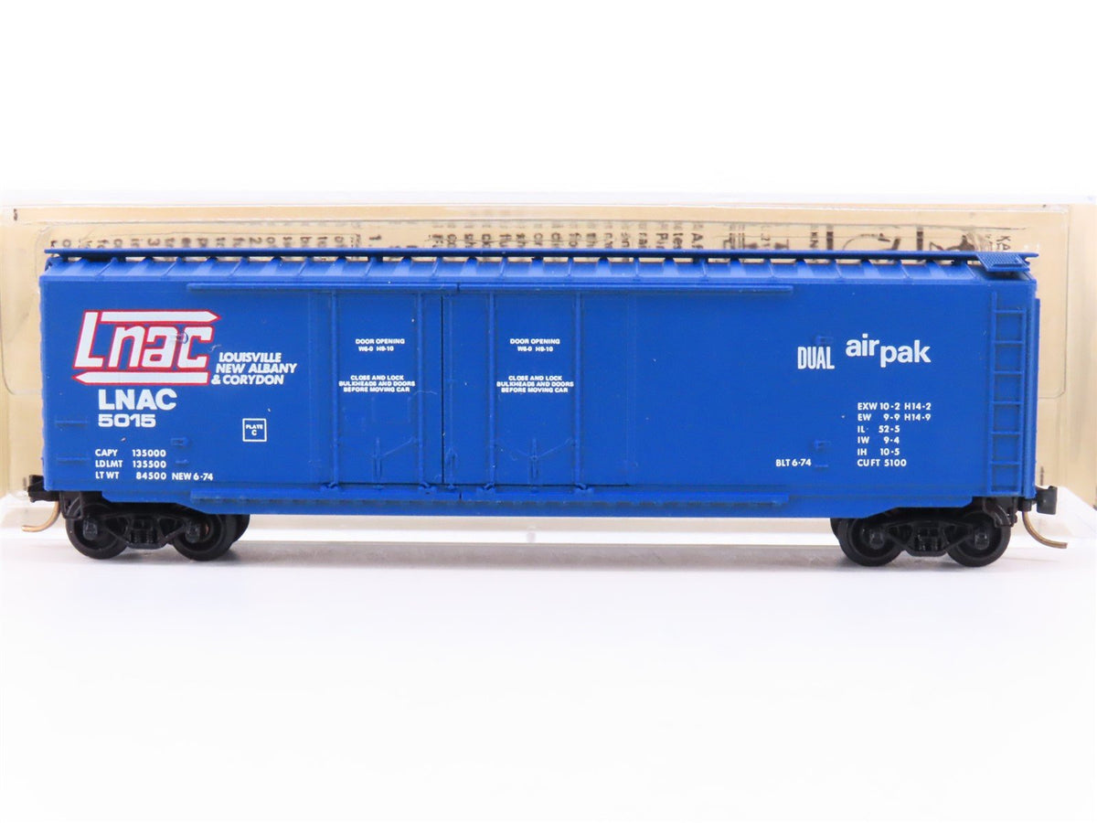 N Kadee Micro-Trains MTL 36050 LNAC 50&#39; Double Plug Door Box Car #5015