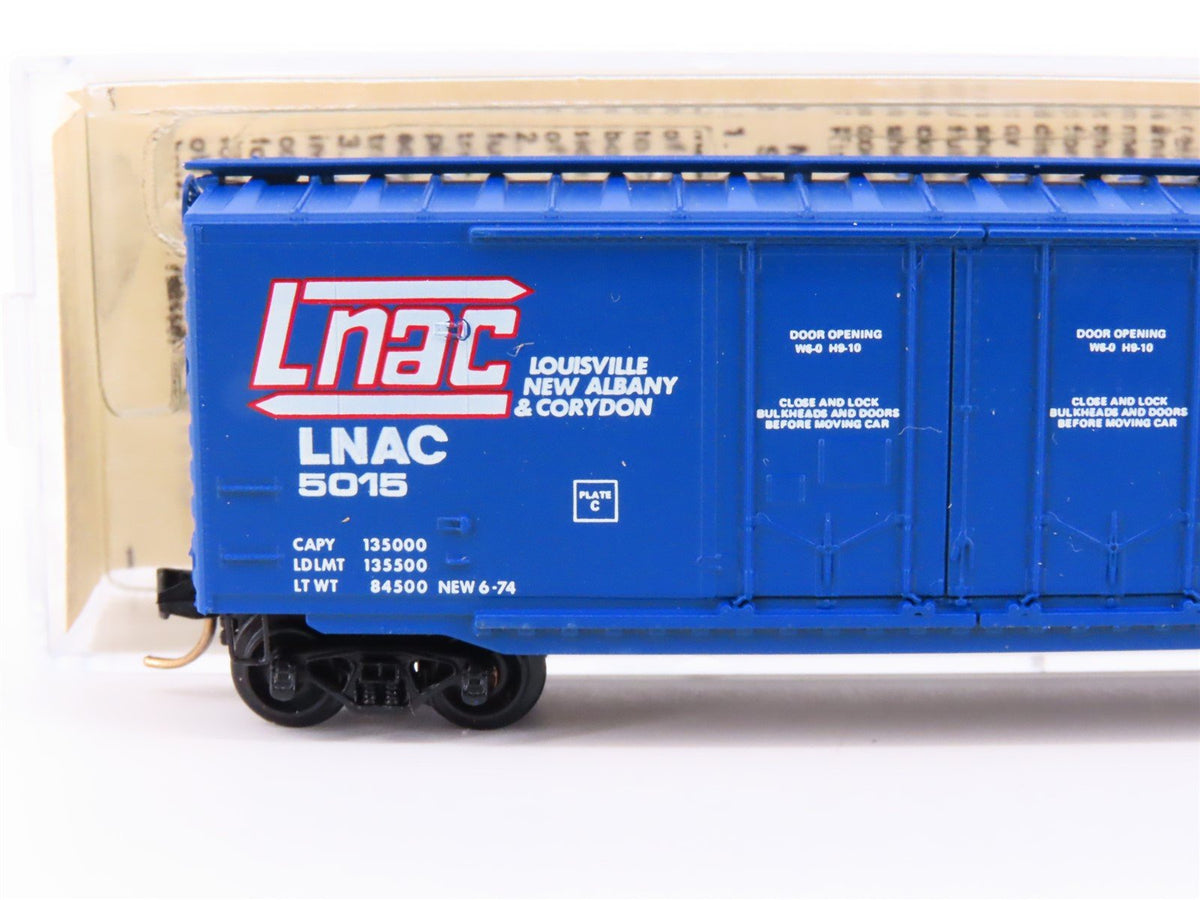 N Kadee Micro-Trains MTL 36050 LNAC 50&#39; Double Plug Door Box Car #5015