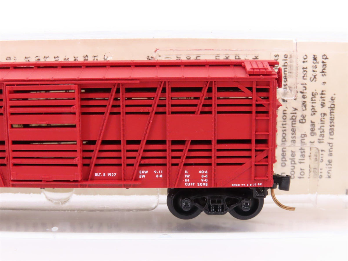 N Kadee Micro-Trains MTL 35020 GN Great Northern 40&#39; Despatch Stock Car #55336