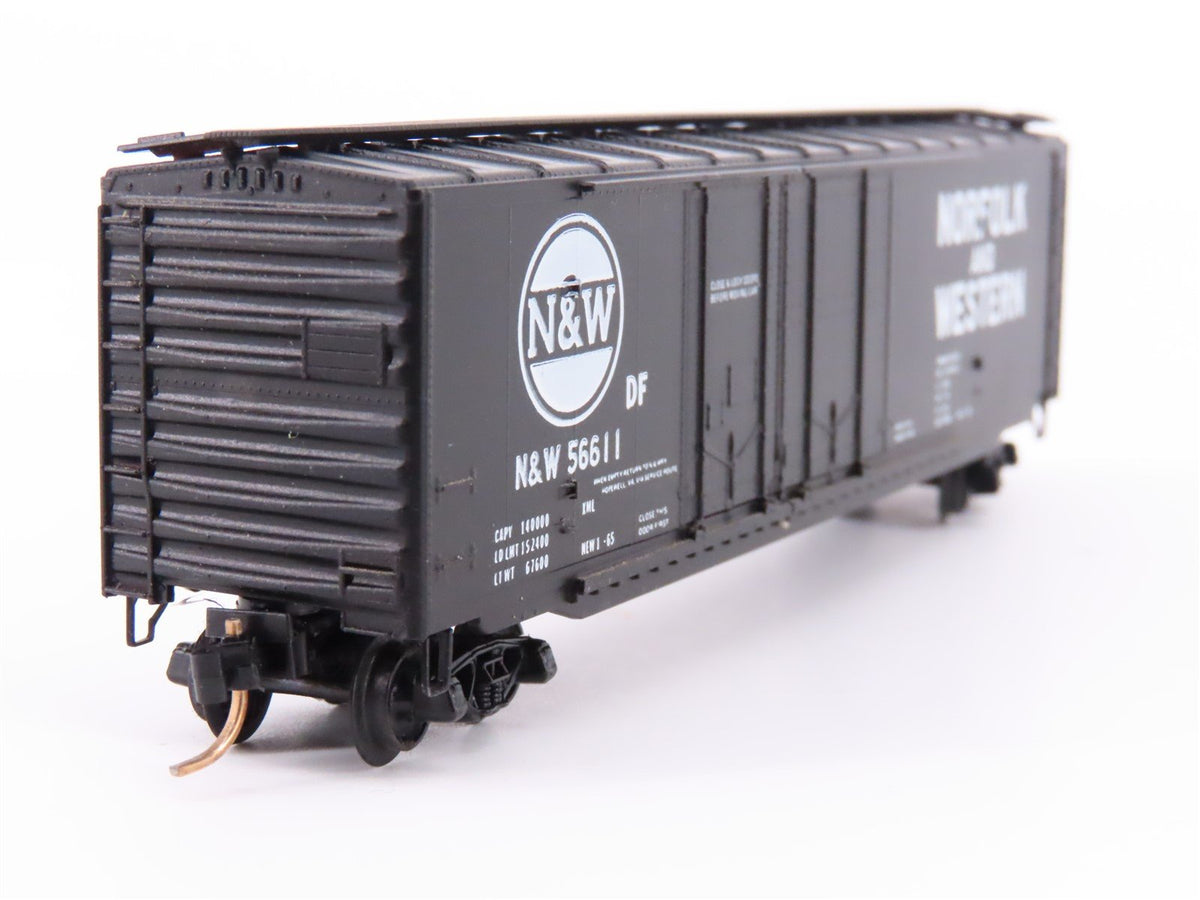 N Scale Kadee Micro-Trains MTL 36034-1 N&amp;W 50&#39; Box Car #56611 - Blue Label