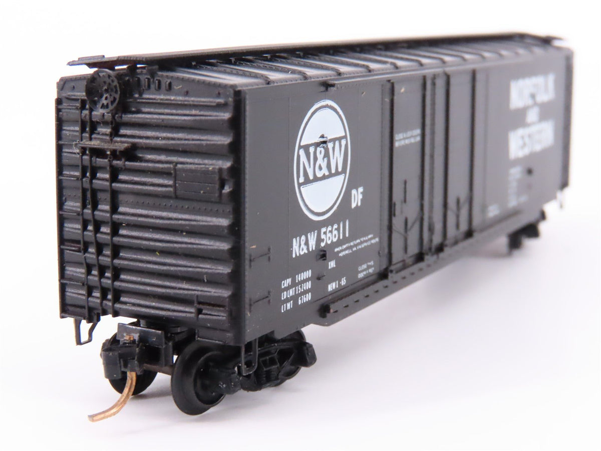 N Scale Kadee Micro-Trains MTL 36034-1 N&amp;W 50&#39; Box Car #56611 - Blue Label