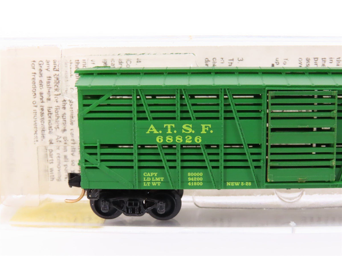 N Kadee Micro-Trains MTL 35070 ATSF Santa Fe 40&#39; Despatch Stock Car #68826