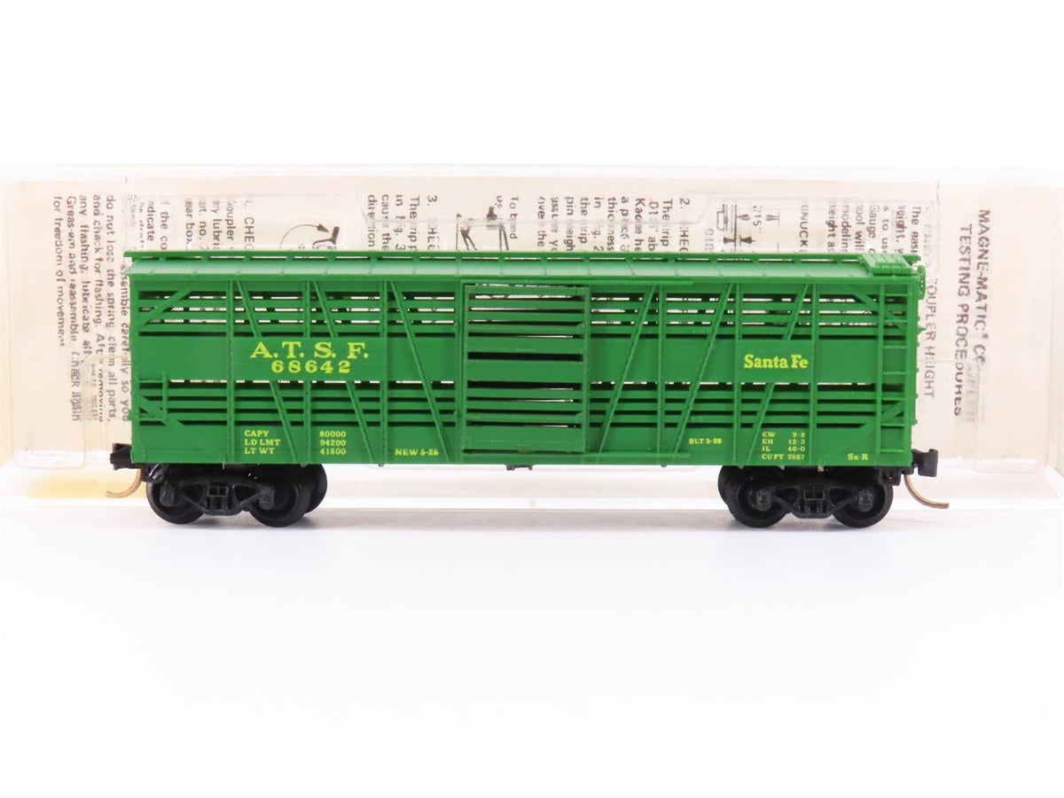 N Kadee Micro-Trains MTL 35070 ATSF Santa Fe 40&#39; Despatch Stock Car #68642