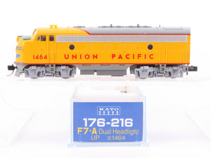 N Scale KATO 176-216 UP Union Pacific EMD F7A Diesel Locomotive #1464