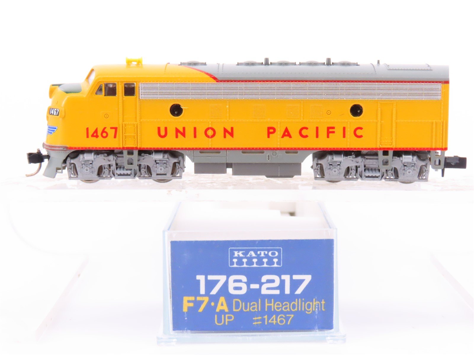 N Scale KATO 176-217 UP Union Pacific EMD F7A Diesel Locomotive #1467