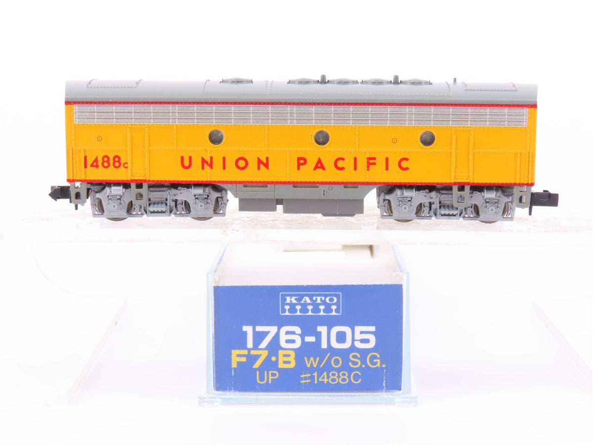 N Scale KATO 176-105 UP Union Pacific EMD F7B Diesel Locomotive #1488C