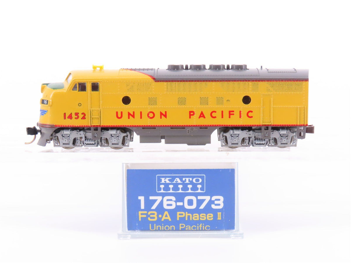 N Scale KATO 176-073 UP Union Pacific EMD F3A Ph. 2 Diesel Custom Rd #1452