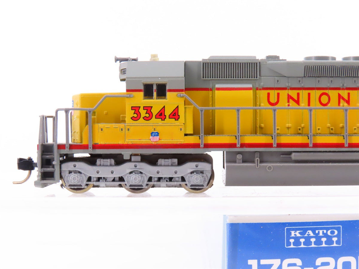 N Scale KATO 176-20F UP Union Pacific EMD SD40 Diesel #3344 - Custom