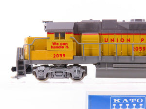 N Scale KATO 176-015 UP Union Pacific EMD GP38-2 Diesel Locomotive #2059