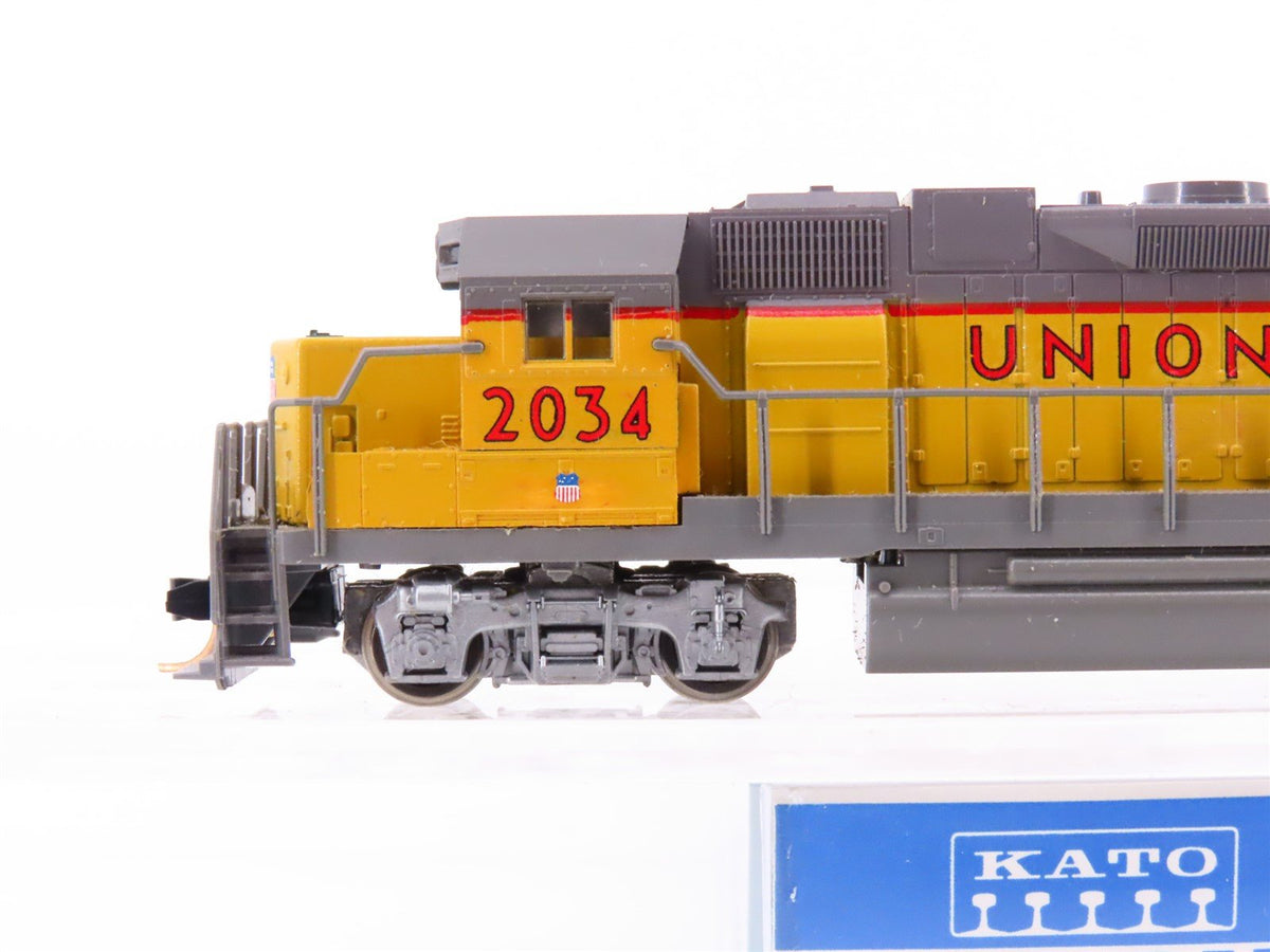 N Scale KATO 176-015 UP Union Pacific EMD GP38-2 Diesel #2034 - Custom