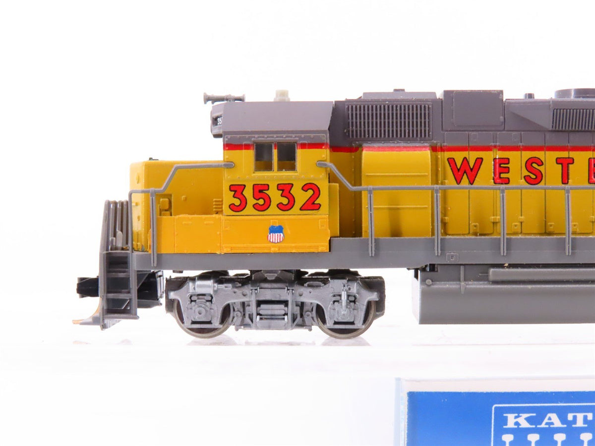 N Scale KATO 176-015 WP Western Pacific &quot;UP Paint&quot; GP38-2 Diesel #3532 - Custom