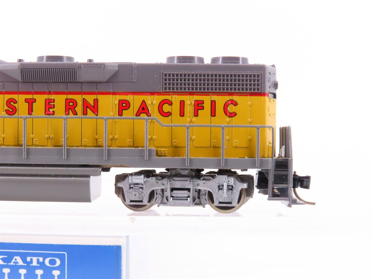 N Scale KATO 176-015 WP Western Pacific &quot;UP Paint&quot; GP38-2 Diesel #3532 - Custom