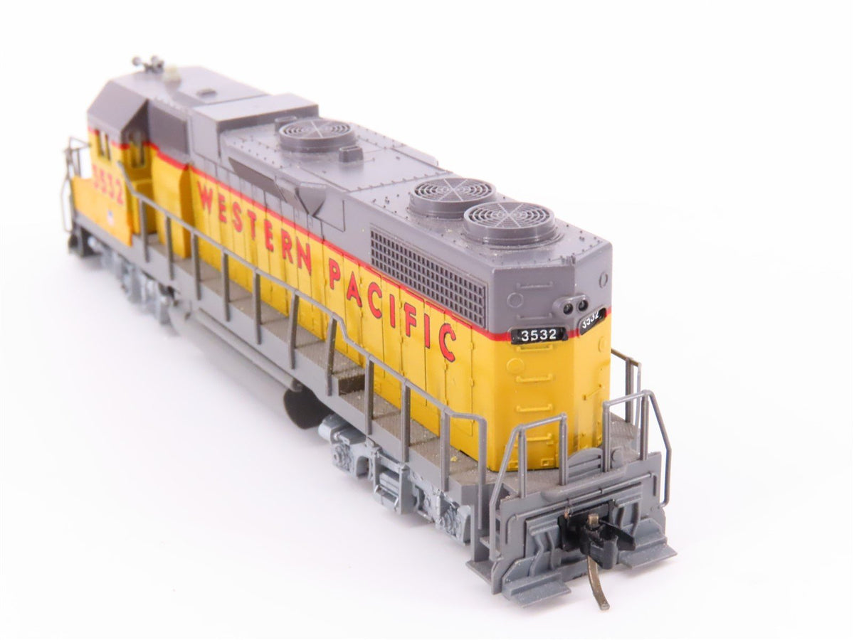 N Scale KATO 176-015 WP Western Pacific &quot;UP Paint&quot; GP38-2 Diesel #3532 - Custom