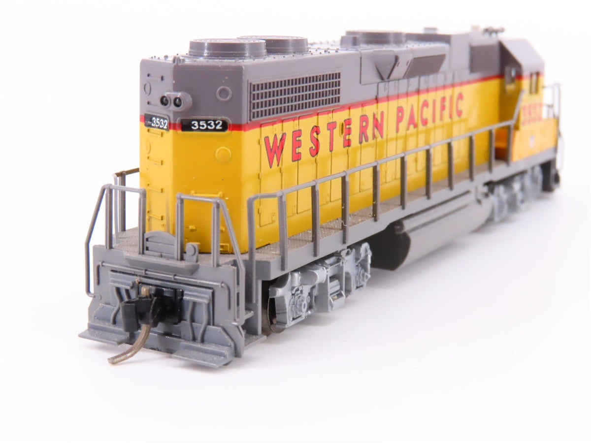 N Scale KATO 176-015 WP Western Pacific &quot;UP Paint&quot; GP38-2 Diesel #3532 - Custom