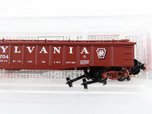 N Scale Micro-Trains MTL 106080 PRR Pennsylvania Railroad 50' Gondola #376704