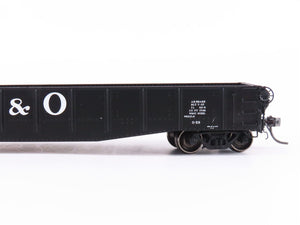 HO Scale Tangent 10930-03 B&O Railway 1957 O-59 Repaint 52' Gondola Car #259285