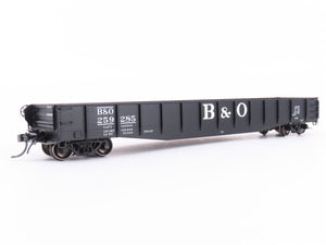 HO Scale Tangent 10930-03 B&O Railway 1957 O-59 Repaint 52' Gondola Car #259285