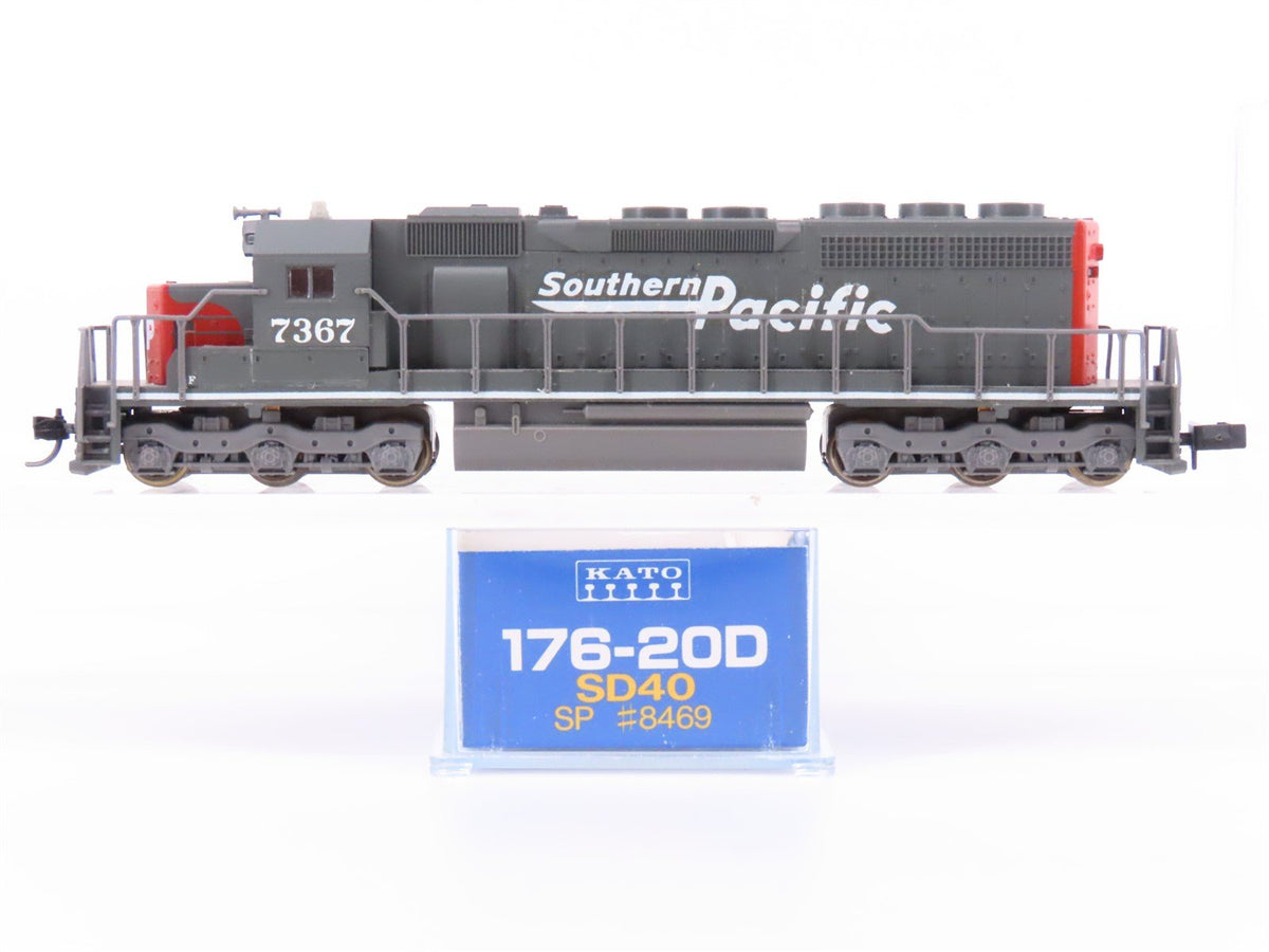 N KATO 176-20D SP Southern Pacific &quot;Bloody Nose&quot; EMD SD40 Diesel #7367 - Custom