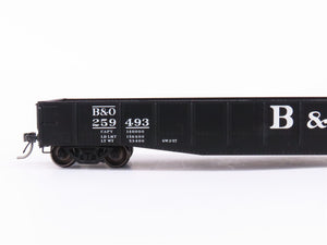 HO Scale Tangent 10930-05 B&O Railway 1957 O-59 Repaint 52' Gondola Car #259493