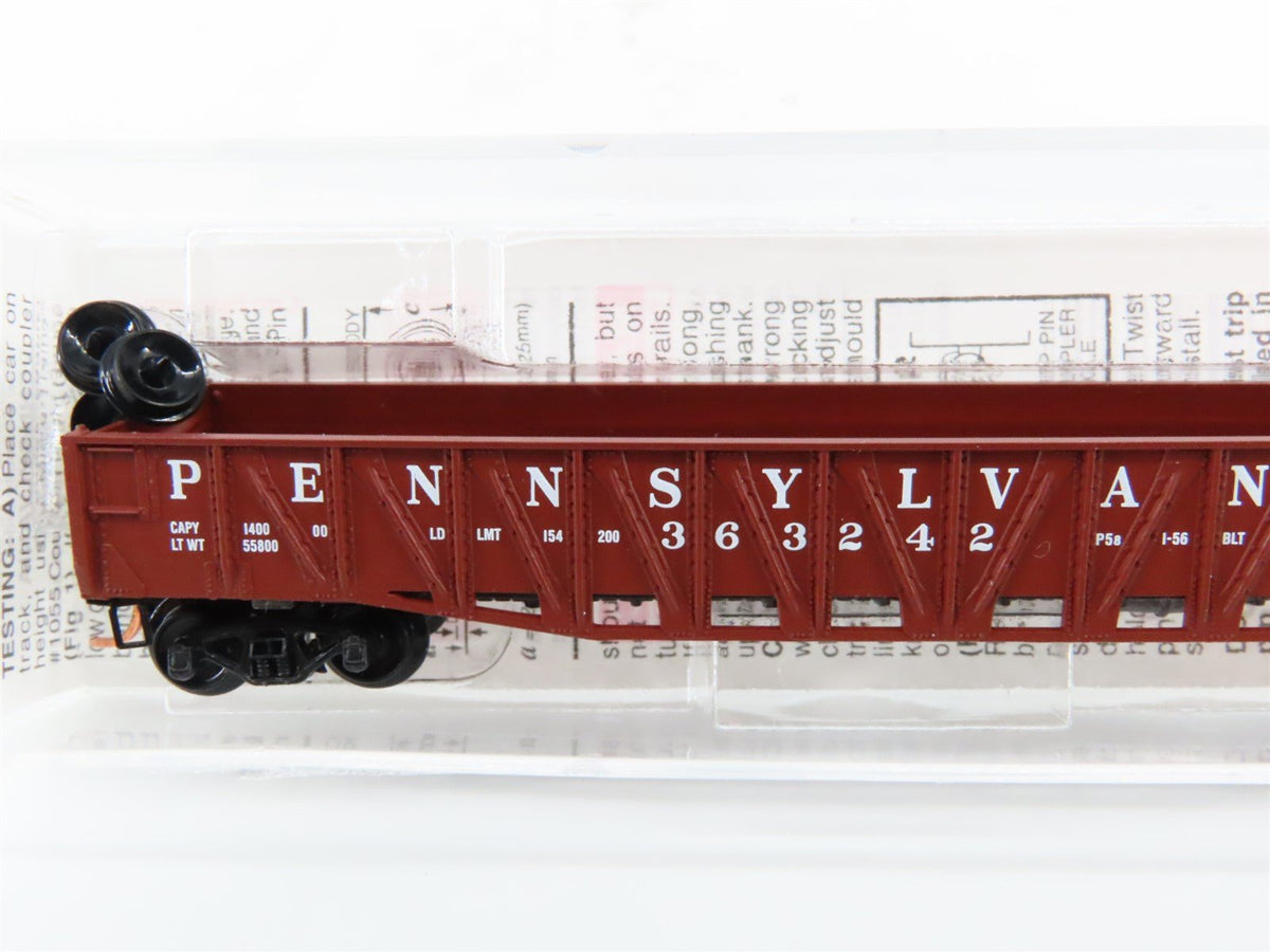 N Scale Micro-Trains MTL 62070 PRR Pennsylvania Railroad 50&#39; Gondola #363242