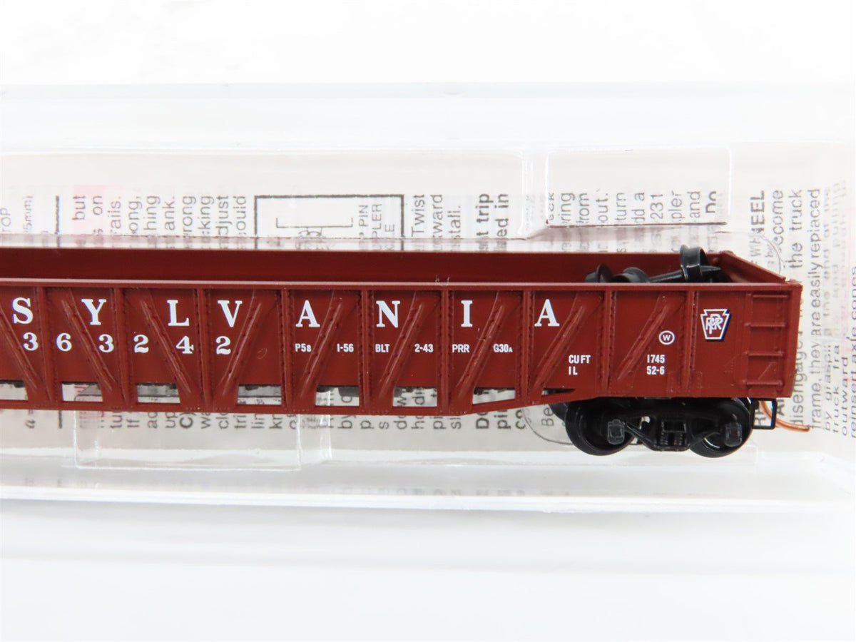 N Scale Micro-Trains MTL 62070 PRR Pennsylvania Railroad 50&#39; Gondola #363242