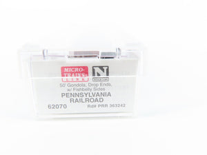 N Scale Micro-Trains MTL 62070 PRR Pennsylvania Railroad 50' Gondola #363242