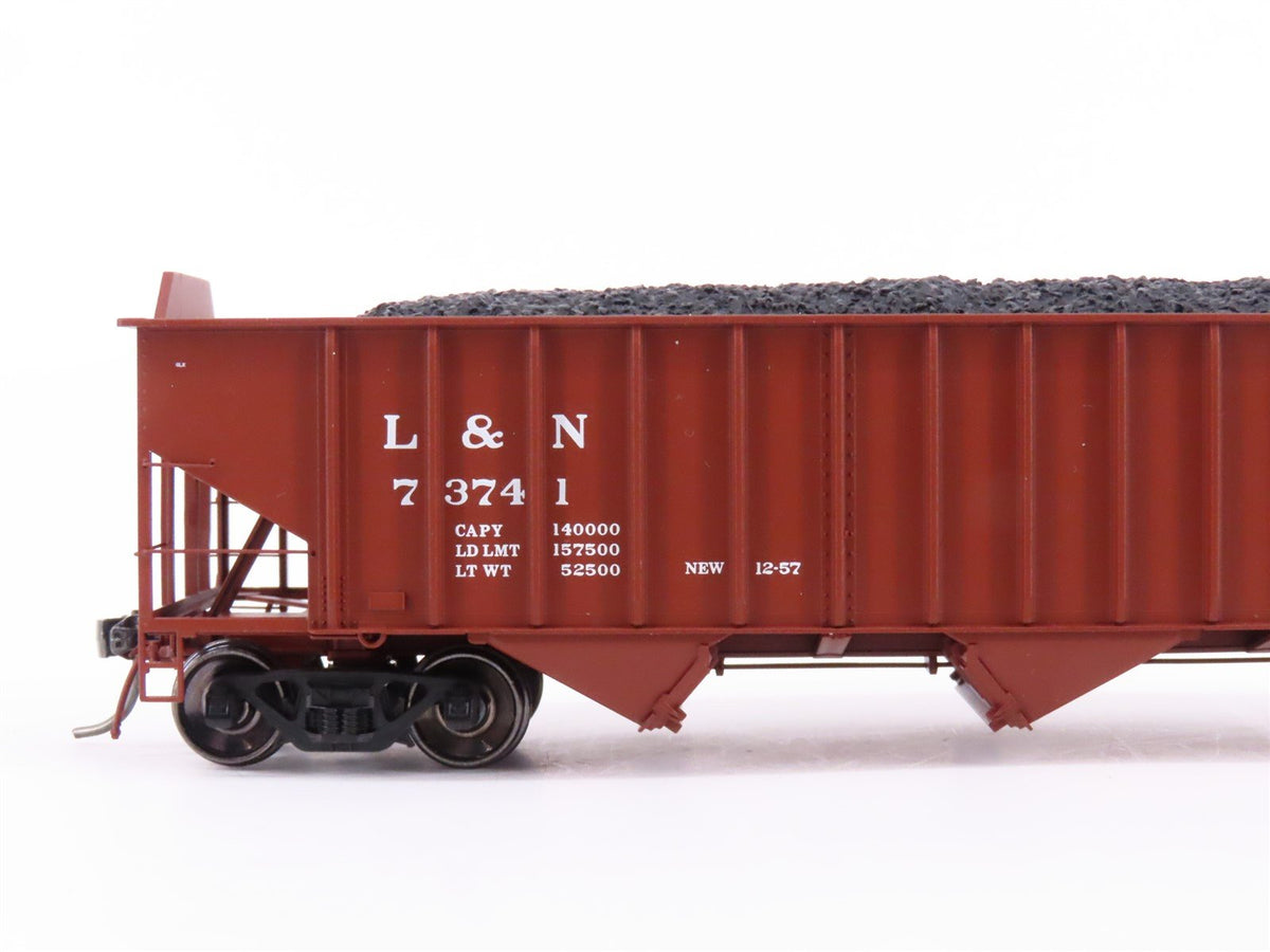 HO Tangent 15012-11 L&amp;N &quot;Original Dixie Line 1957&quot; PS-3 3-Bay Hopper Car #73741