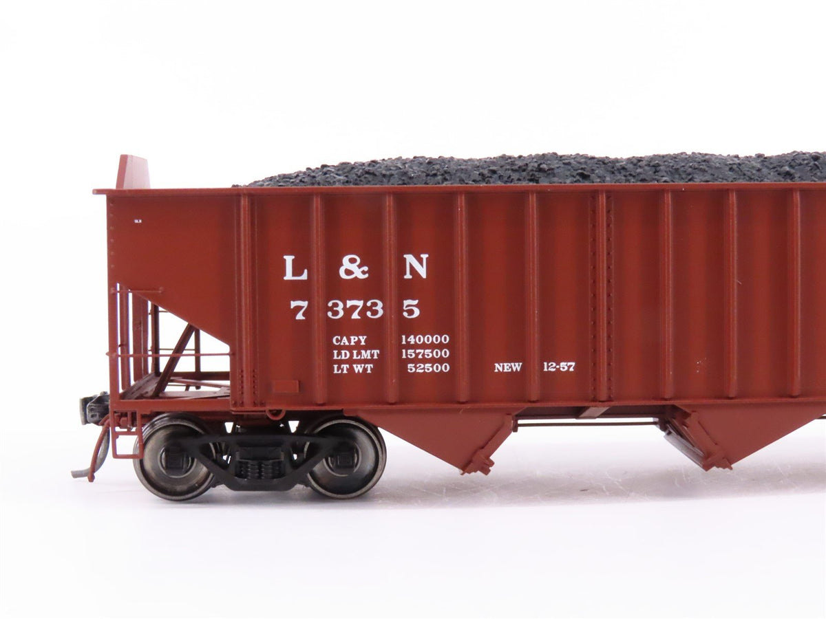 HO Tangent 15012-09 L&amp;N &quot;Original Dixie Line 1957&quot; PS-3 3-Bay Hopper Car #73735