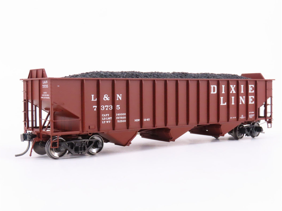 HO Tangent 15012-09 L&amp;N &quot;Original Dixie Line 1957&quot; PS-3 3-Bay Hopper Car #73735